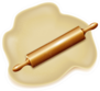 Dough Rolling Pin Sticker