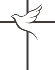 Dove And Cross Sticker