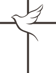 Dove And Cross Sticker