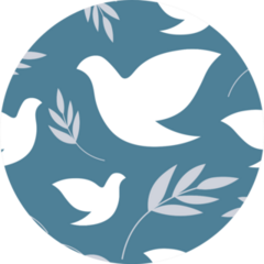 Dove Of Peace International Day Of Peace Pattern Sticker
