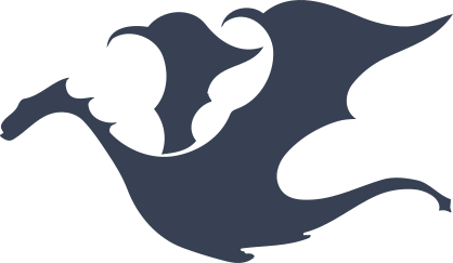 Dragon Flying Sticker