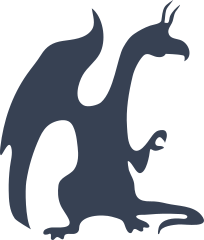 Dragon With Horns Sticker