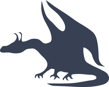 Dragon With Long Ears Sticker