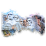 Drawing Of Mount Rushmore In South Dakota Sticker
