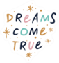 Dreams Come True Boho Sticker