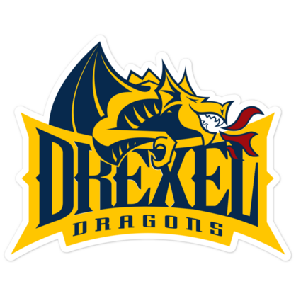 Drexel Dragons NCAA Logo Sticker
