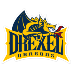 Drexel Dragons NCAA Logo Sticker