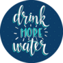 Drink More Water Sticker