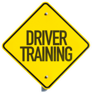 Driver Training Sign Sticker