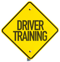 Driver Training Sign Sticker