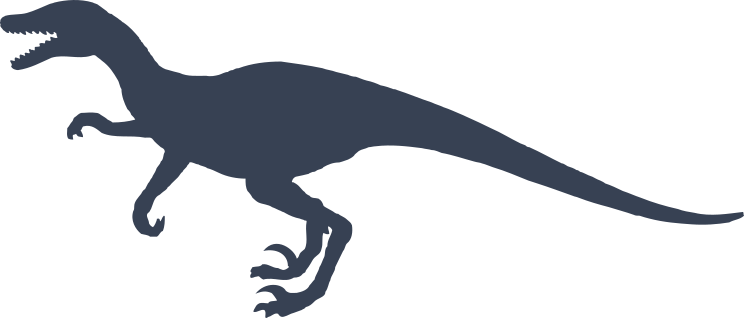 Dromaeosaurus Dinosaur Sticker