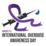 Drug Overdose Awareness Day August 31 Banner Sticker