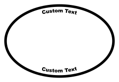 Dry Hill Ski Area Oval Sticker