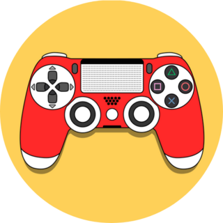 Dualshock 4 Gamepad For Playstation 4 Sticker