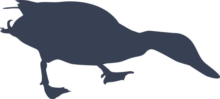 Duck Low To The Ground Sticker