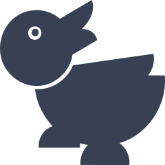 Duckling Duck Quacking Sticker