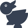 Duckling Duck Quacking Sticker