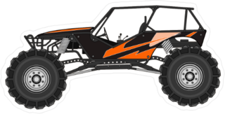 Dune Buggy in Profile Sticker