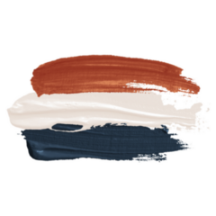 Dutch National Flag. Netherlands Brush Sticker