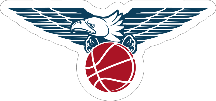 Eagle Basketball Sticker