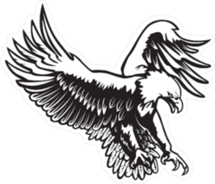 Eagle Emblem Sticker