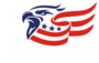 Eagle Head American Flag Sticker
