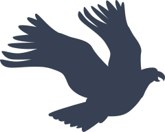 Eagle Silhouette Sticker