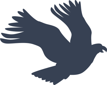 Eagle Silhouette Sticker