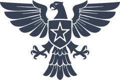 Eagle with Star And Shield Sticker