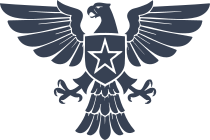 Eagle with Star And Shield Sticker