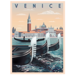 Early Morning In Venice, Italy Travel Sticker