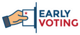 Early Voting 2020 Icon Sticker