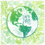 Earth Day Ink Sticker