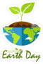 Earth Day Plant Sticker