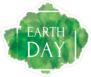 Earth Day Sign Sticker