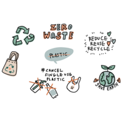 Earth Day Sticker Sheet