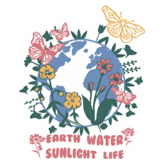 Earth Water Sunlight Life Sticker