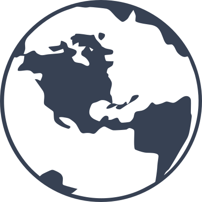 Earth World Globe Planet Map Sticker