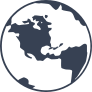 Earth World Globe Planet Map Sticker