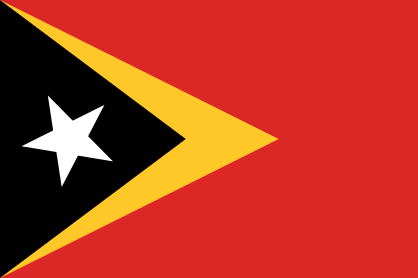 East Timor Flag Sticker