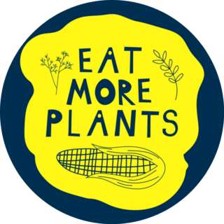 Eat More Plants Healthy Farming Sticker