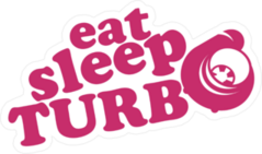 Eat Sleep Turbo JDM Sticker