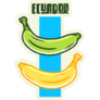 Ecuador Banana Sticker