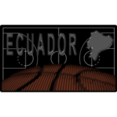 Ecuador Basketball Sticker