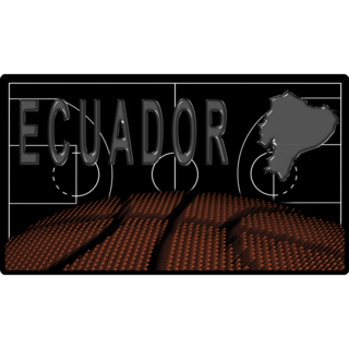 Ecuador Basketball Sticker