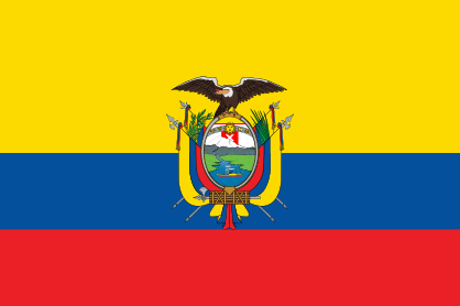 Ecuador Flag Sticker