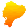 Ecuador Gradient Map Sticker