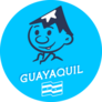 Ecuador Guayaquil Blue Sticker