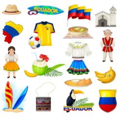 Ecuador Sticker Sheet