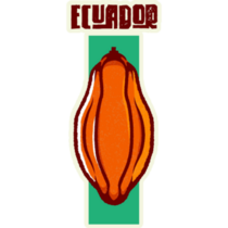 Ecuadorian Cacao Pod Sticker